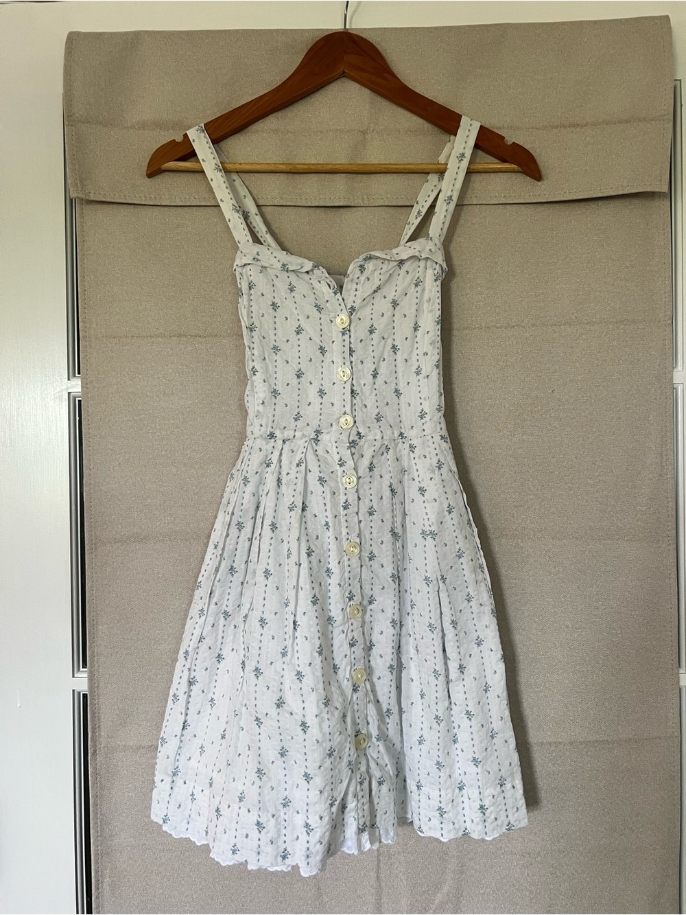 Ralph Lauren Floral Button-Front Sundress with Adjustable Straps Girls size 14